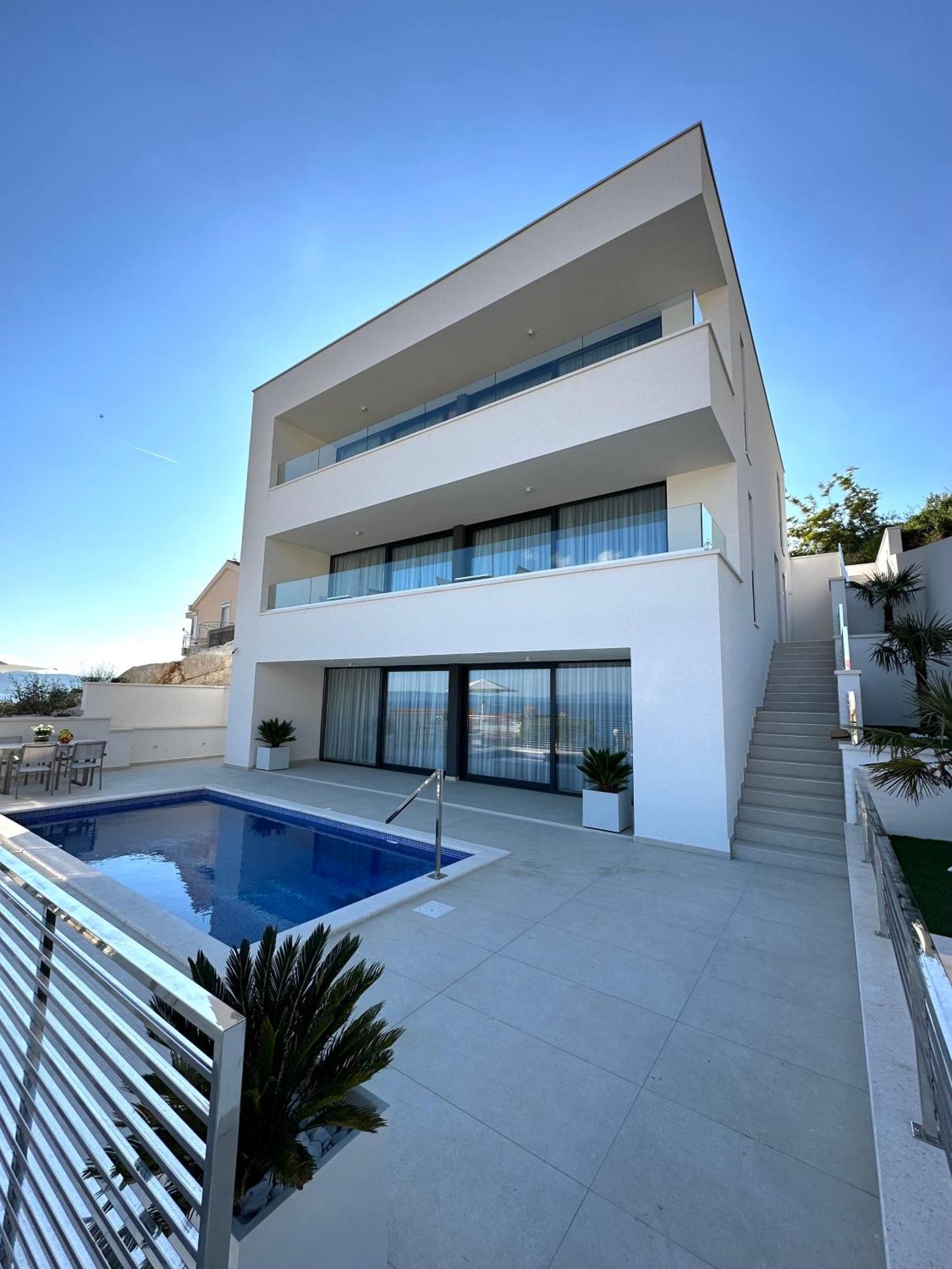 Villa Apartment Danny Baska Voda Bagian luar foto